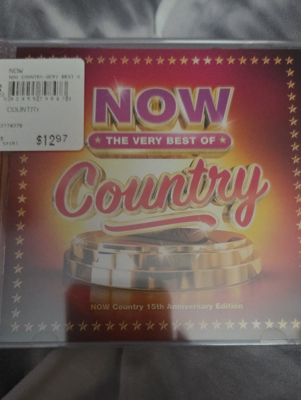 NOW The Very Best of Country CD - Red & Gold Cover New Never Opened Sealed